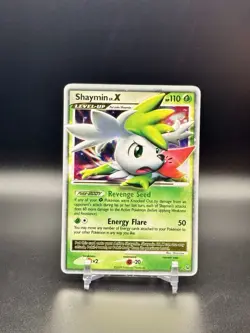 Pokemon Shaymin Lv.X (Sky Forme) 127/127 2009 Platinum Holo LP - Image 1