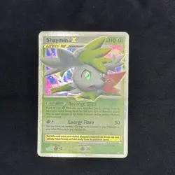 Pokemon Shaymin Lv.X (Sky Forme) 127/127 2009 Platinum Holo LP - Image 3