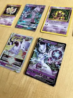 Pokemon Lot Mewtwo movie promo holos vintage AR 183/165 sv2a Japanese - Image 5