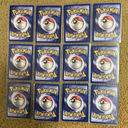 Pokemon Cards Jungle Series Lot Of 12 1st Edition WOTC 1999-2000 Vintage - Image 2