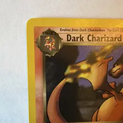 Dark Charizard 21/82 Rare - Team Rocket - 1st Edition - Pokemon WOTC - Image 3