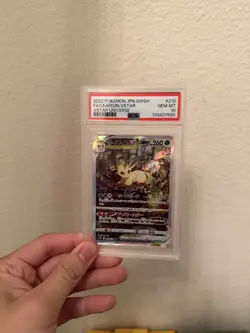 PSA 10 Leafeon VSTAR SAR VSTAR Univers 210/172 s12a Japanese Pokemon 2022 - Image 1