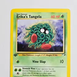 2000 Pokemon Gym Heroes Erika's Tangela 79/132 1st Edition WotC Vintage TCG Card - Image 2