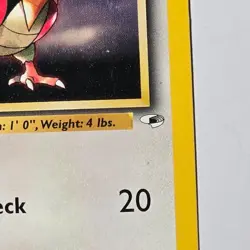 Pokemon 2000 Gym Heroes Lt. Surge’s Spearow 52/132 1st Edition Uncommon WOTC - Image 5