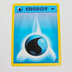Pokemon TCG Water Energy Gym Challenge 1st Edition 132/132 WotC 2000 English - Image 1