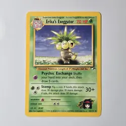 Pokemon TCG Erika's Exeggutor Gym Heroes 44/132 Uncommon 2000 Ken Sugimori LV.31 - Image 1