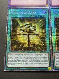 3x Millennium Ankh + 3x Obliterate!!! | NM | 1st Ed | Starlight Rares | YuGiOh! - Image 3