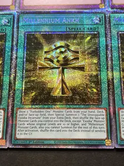 3x Millennium Ankh + 3x Obliterate!!! | NM | 1st Ed | Starlight Rares | YuGiOh! - Image 5