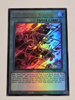 Kewl Tune Synchro PHRE-EN039 Ultra Rare Yugioh Phantom Revenge 1st Edition Mint - Image 1