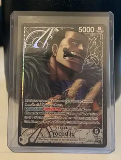 One Piece OP14-079 Crocodile Alt Art Leader - The Azure Sea’s Seven English NM - Image 1