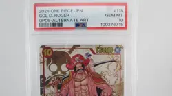 PSA 10 Gol D. Roger OP09-118 ONE PIECE Alt Art SEC Emperors in the New World JP - Image 3
