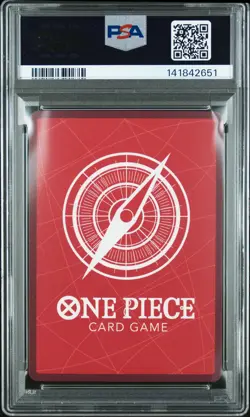 2025 ONE PIECE PROMOS BVB X ONE PIECE MATCH DAY 2025 #003 MONKEY D. LUFFY PSA 10 - Image 2