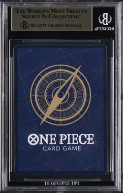 2025 ONE PIECE FIST OF DIVINE SPEED RARE ALT ART #OP11-080 GEAR TWO BGS 10 - Image 2