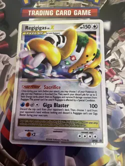 Regigigas LV.X DP30 Black Star Promo Holo Pokemon TCG Card LP Condition - Image 3
