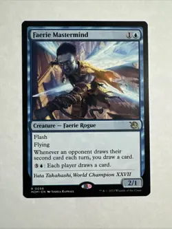 Faerie Mastermind - MTG March of the Machine - Image 1