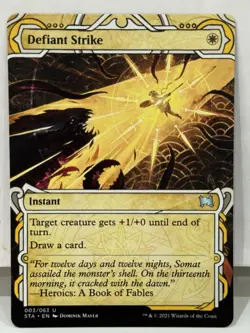 Defiant Strike 003 Strixhaven Mystical Archives Uncommon Magic The Gathering NM - Image 1