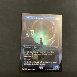 Abhorrent Oculus (Borderless) 344 M Duskmourn: House of Horror NM Free ShipShip - Image 1