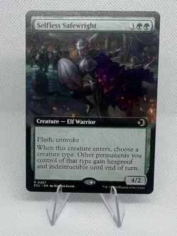 Selfless Safewright (Extended Art) 0367 (R) MTG Lorwyn Eclipsed (ECL) - Image 1
