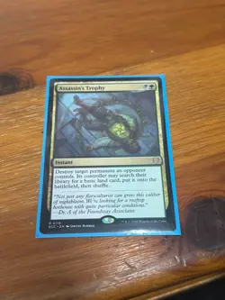x1 Assassin's Trophy R MTG Commander: Lorwyn Eclipsed M/NM, English - Image 1
