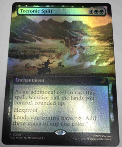 Tectonic Split (Extended Art) Avatar: The Last Airbender: Eternal-Legal Foil - Image 1