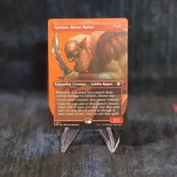 Grenzo, Havoc Raiser [Borderless] Commander Masters Regular NM MTG - Image 1