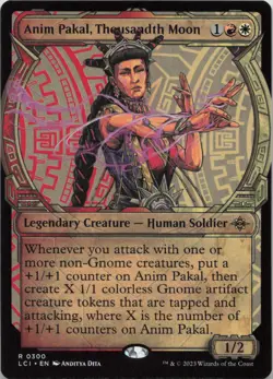 Anim Pakal, Thousandth Moon (Showcase) R The Lost Caverns of Ixalan 300 NM MTG - Image 1