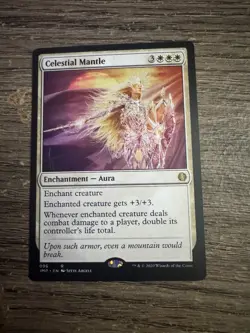 Magic the Gathering Enchantment: Celestial Mantle Jumpstart Regular - Image 1