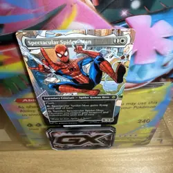 MTG Spectacular Spider-Man Borderless Non Foil #014 RARE - Image 4