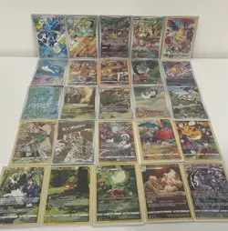Pokemon Illustration Rare Lot - Pikachu, Charizard, Eevee, Ralts & More - Image 1