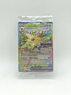 Leafeon ex 006/131 Prismatic Evolutions Stamped Promo Sealed - Pokemon TCG (NM) - Image 1