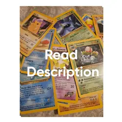 CharizardU 10x Pokemon TCG Cards Ultra Rare, Holo,1st Edition Vintage 1999 Waifu - Image 1