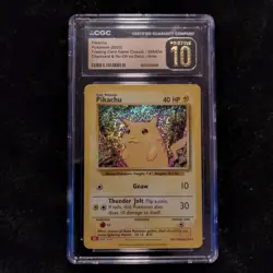 Pokemon Pikachu 008/034 Trading Card Game Classic Holo CGC Pristine 10 - Image 1