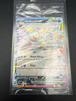 Umbreon ex 060/131 Prismatic Evolutions SEALED Promo | Pokemon TCG Surprise Box - Image 1