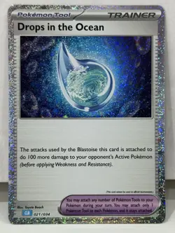 Drops In The Ocean 021/034 Classic Collection Pokemon Promo - CLB English Mint - Image 1