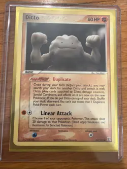 Pokemon TCG Ditto EX Delta Species Card 62/113 Regular Common Light Play - Image 1