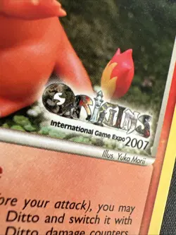 2007 Origins International Game Expo Ditto Charmander 61/113 Pokemon Promo Card - Image 3