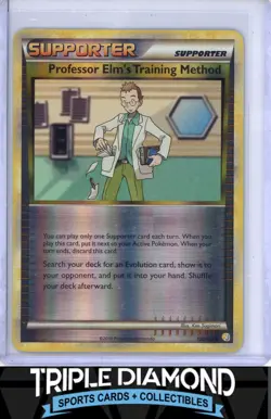 2010 Pokemon HeartGold & SoulSilver #100 Professor Elm's Training Method F671 - Image 1