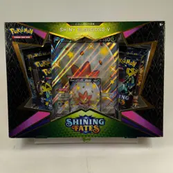 New Pokemon TCG Shining Fates Shiny Eldegoss V Collection - Image 1