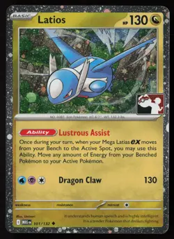 Pokemon Latios - 101/132 Prize Pack Series 8 Cosmo Holo Pack Fresh - NM - Image 1
