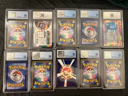 Graded Pokemon Cards & Key Comics - PSA/CGC - Rare Lot 38 Cards - Image 5