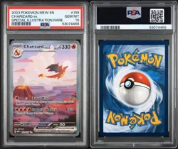 Charizard ex SIR 199/165 Pokemon Scarlet & Violet 151 PSA 10 Gem Mint - Image 3