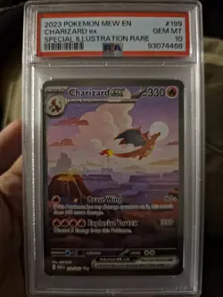 Charizard ex SIR 199/165 Pokemon Scarlet & Violet 151 PSA 10 Gem Mint - Image 4