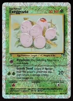 Exeggcute 75/110 Common SHIFT ERROR Legendary Collection Reverse Holo Pokemon - Image 1