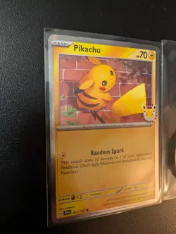 2026 Pikachu 051/162 Pokemon Day 30th Anniversary Stamped Promo TCG Plus Coin - Image 3