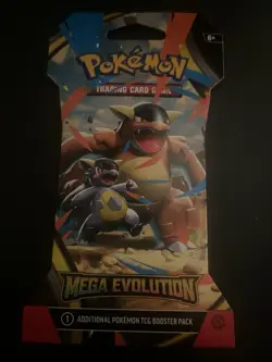 (VERY HEAVY) 33.13g Pokemon TCG Mega Evolution Sleeved Booster Pack (SEALED)✅ - Image 2