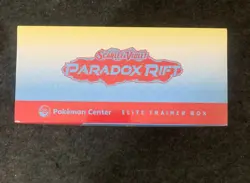 Paradox Rift Pokemon Center ETB Exclusive Roaring Moon Factory Sealed - Image 3