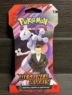 Pokemon TCG Destined Rivals - Lot of 4 Sleeved Booster Packs - ART SET - NEW - Image 5