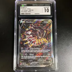 (PSA) CGC 10 Giratina V Lost Origin Full Alt Art Pokemon Card #186 Gem Mint - Image 1
