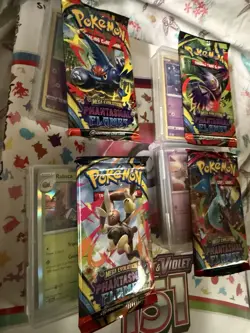 Pokemon TCG Scarlet & Violet 151 Mega Evolution Lot Rabska Mr. Mime - Image 1