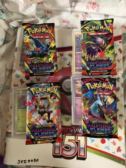 Pokemon TCG Scarlet & Violet 151 Mega Evolution Lot Rabska Mr. Mime - Image 3